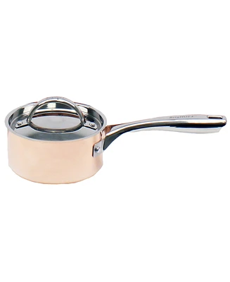 Tri-Ply 7" Covered Saucepan, Non-Hammered