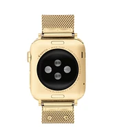 Coach Gold-Tone Mesh Bracelet for Apple Watch 42/44/45mm