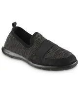 Isotoner Men's Zenz Knit Indoor and Outdoor Slip-On Slipper