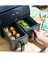 Bella 8-Qt. Dual-Basket Dual Zone Touchscreen Air Fryer 1700W