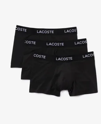 Lacoste Men's 3-Pack Microfiber Trunk Underwear