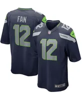 Men's 12th Fan College Navy Seattle Seahawks Game Team Jersey