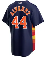 Men's Yordan Alvarez Navy Houston Astros Alternate Replica Player Jersey