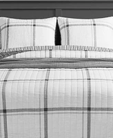 Nautica Fleetville Cotton Reversible Piece Quilt Set