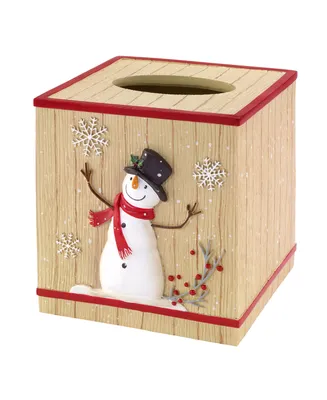 Avanti Friends Gather Holiday Resin Tissue Box Cover