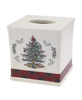 Spode Tartan Tissue Box Cover