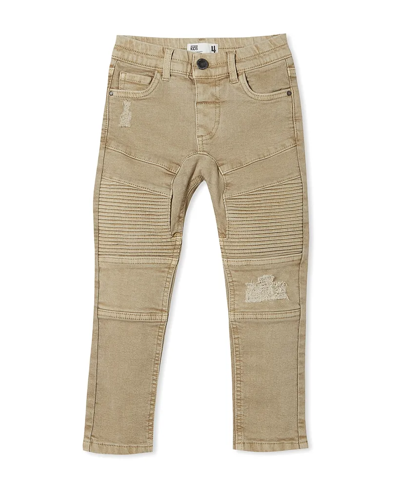 Cotton On Boys Skinny Fit Moto Jean