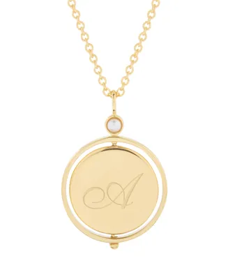 Women's Nora Initial Pendant Necklace - Gold
