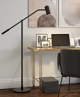 Willis Pharmacy Floor Lamp with Boom Arm