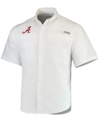Men's White Alabama Crimson Tide Tamiami Shirt
