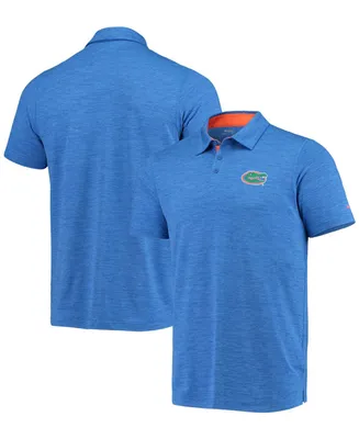 Men's Columbia Royal Florida Gators Tech Trail Omni-Shade Polo Shirt