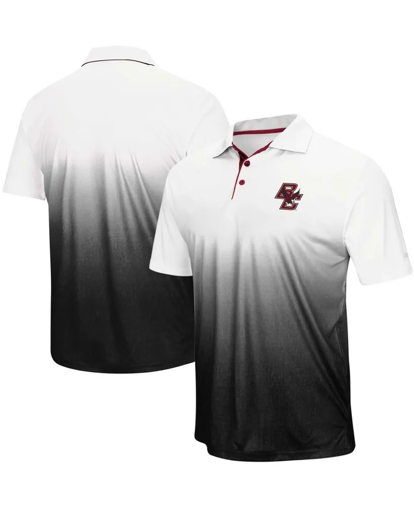 Men's Gray Boston College Eagles Magic Team Logo Polo