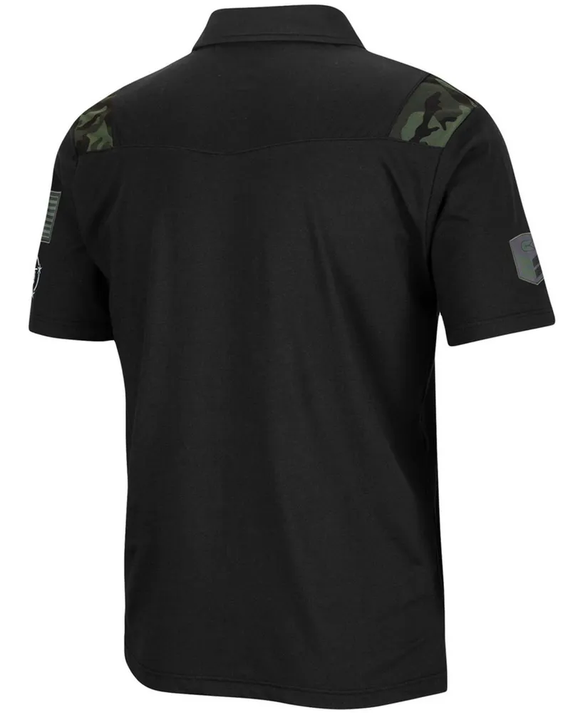 Men's Black Nc State Wolfpack Oht Military Inspired Appreciation Sierra Polo