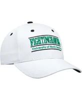 Men's White North Dakota Classic Bar Structured Adjustable Hat