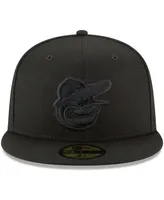 Men's Black Baltimore Orioles Primary Logo Basic 59FIFTY Fitted Hat