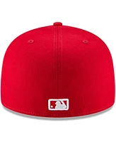 Men's Red Boston Sox Fashion Color Basic 59FIFTY Fitted Hat