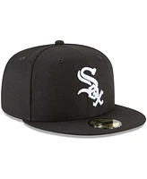 Men's Black Chicago White Sox 59FIFTY Fitted Hat