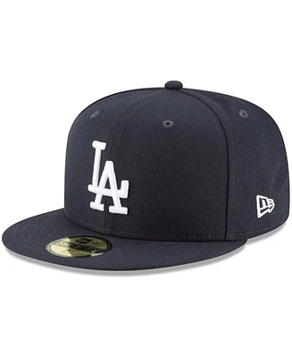 Men's Navy Los Angeles Dodgers Fashion Color Basic 59FIFTY Fitted Hat