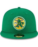 Men's Green Oakland Athletics Cooperstown Collection Wool 59FIFTY Fitted Hat