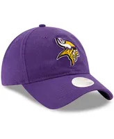 Women's Purple Minnesota Vikings Core Classic Primary 9TWENTY Adjustable Hat