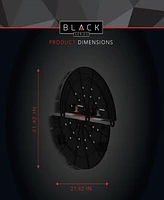 Black Series Axe Throwing Target Set-3 Plastic Axes, Indoor/Outdoor