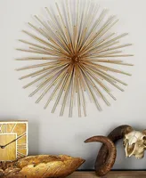 Metal Contemporary Wall Decor, Set of 3 - Gold