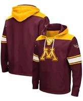 Men's Maroon Minnesota Golden Gophers 2.0 Lace-Up Pullover Hoodie