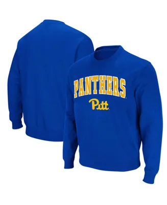 Men's Royal Pitt Panthers Arch Logo Sweatshirt