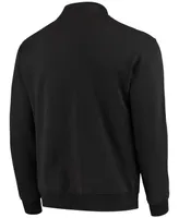 Men's Charcoal Army Knights Tortugas Logo Quarter-Zip Jacket