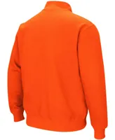 Men's Orange Auburn Tigers Tortugas Logo Quarter-Zip Pullover Jacket