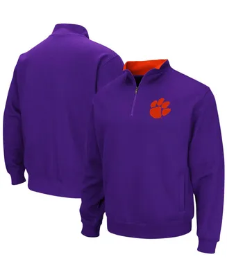 Men's Clemson Tigers Tortugas Logo Quarter-Zip Pullover Jacket