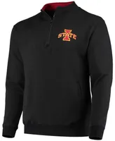 Men's Black Iowa State Cyclones Tortugas Logo Quarter-Zip Jacket