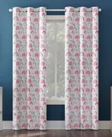 Sun Zero Rainbows Print Blackout Grommet Curtain Panel Collection