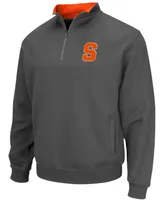 Men's Charcoal Syracuse Orange Tortugas Team Logo Quarter-Zip Jacket