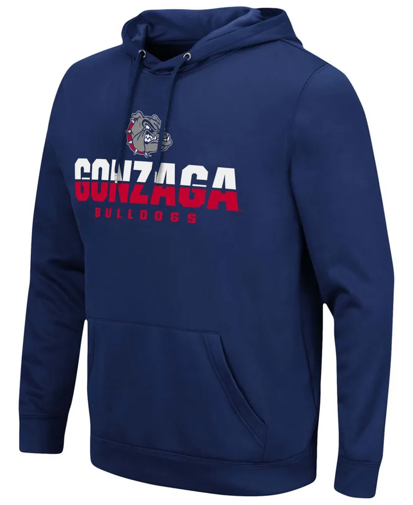 Men's Navy Gonzaga Bulldogs Lantern Pullover Hoodie
