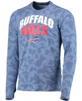 Men's Royal Buffalo Bills Camo Performance Long Sleeve T-shirt