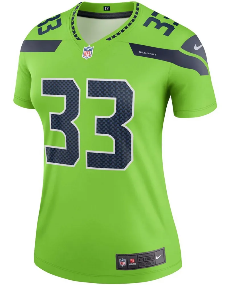 Women's Jamal Adams Neon Green Seattle Seahawks Legend Jersey