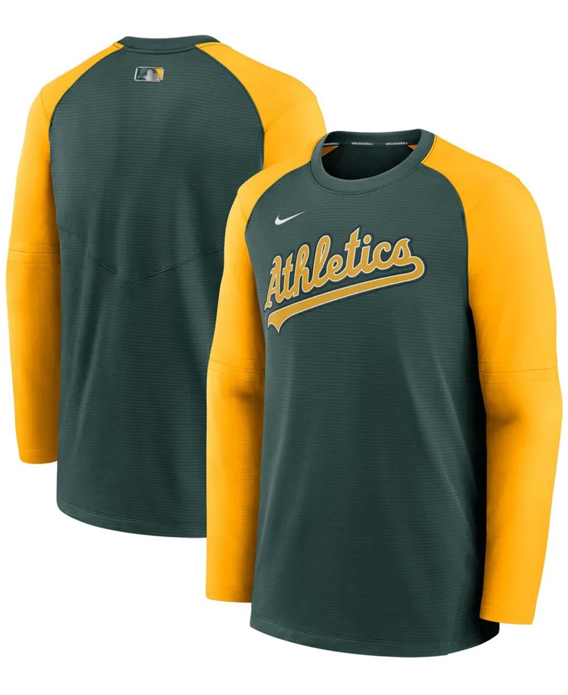 Men's Nike Green/Gold Oakland Athletics Authentic Collection