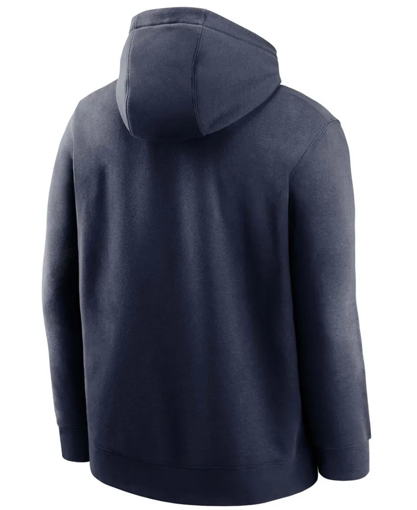Men's College Navy Seattle Seahawks Fan Gear Local Club Pullover Hoodie