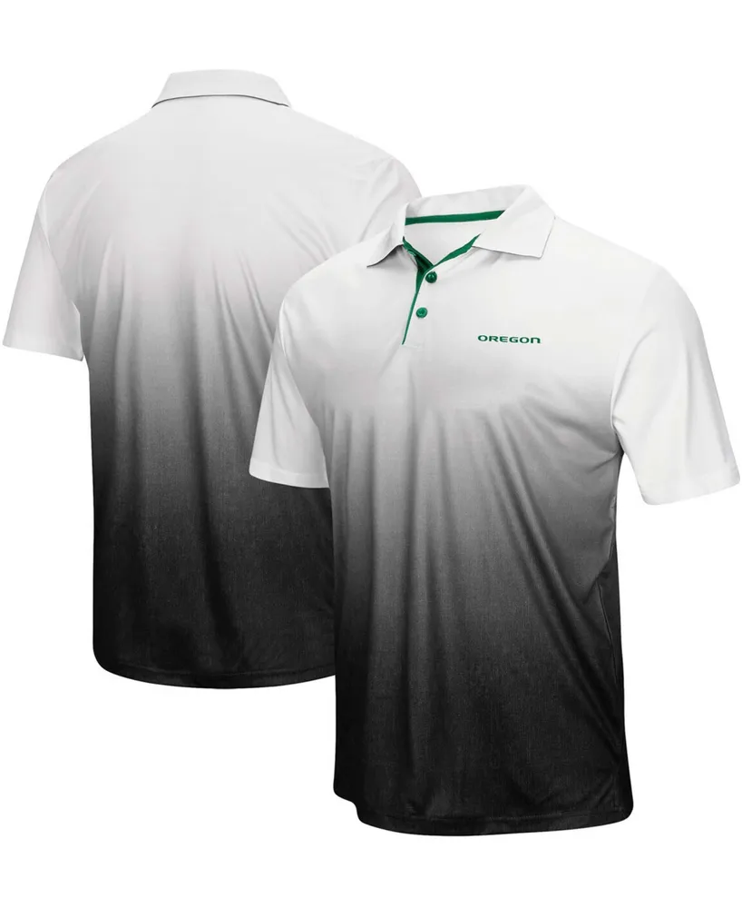 Men's Gray Oregon Ducks Wordmark Magic Polo Shirt