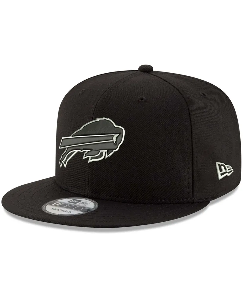 Men's Black Buffalo Bills B-Dub 9Fifty Adjustable Hat