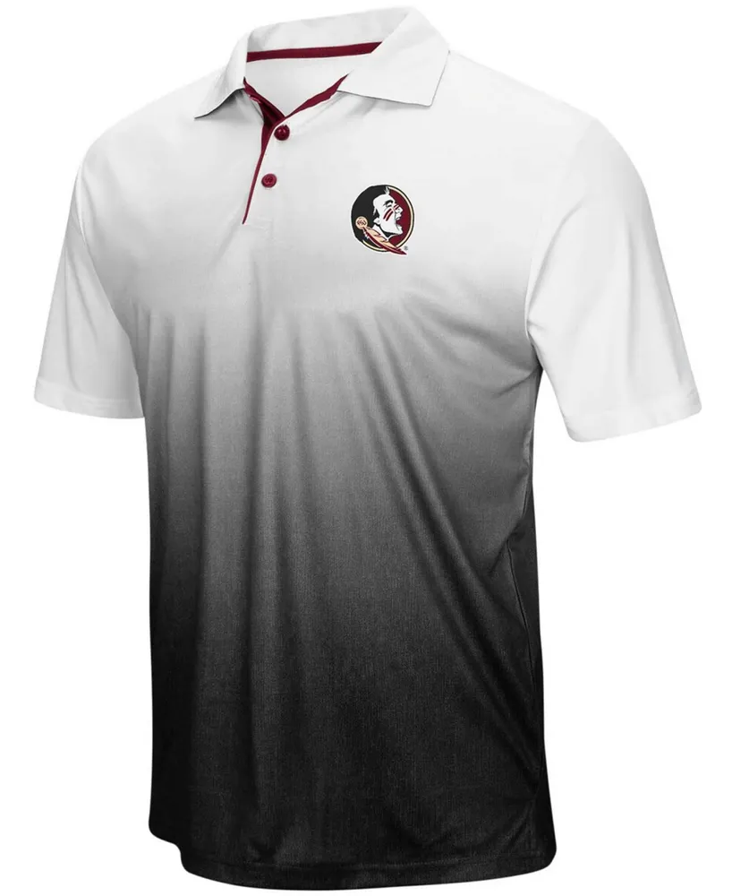 Men's Heather Gray Florida State Seminoles Magic Team Logo Polo Shirt