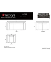 Closeout Kared Leather Sofa Collection Created For Macys