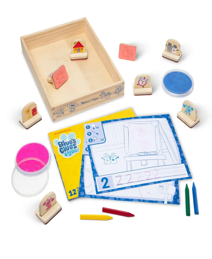 Melissa & Doug Wooden Abc Activity Stamp Set - JCPenney