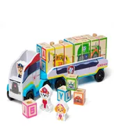 Melissa and Doug Paw Patrol Abc Block Truck