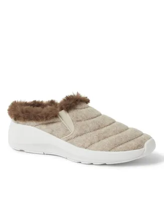 Dearfoams Women's Amaya Wedge Sleeper Mule