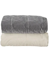 Sealy Quilted Plush Weighted Blanket, 12.2lbs