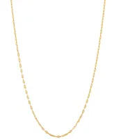 Italian Gold Mariner Link 16" Chain Necklace in 10k Gold