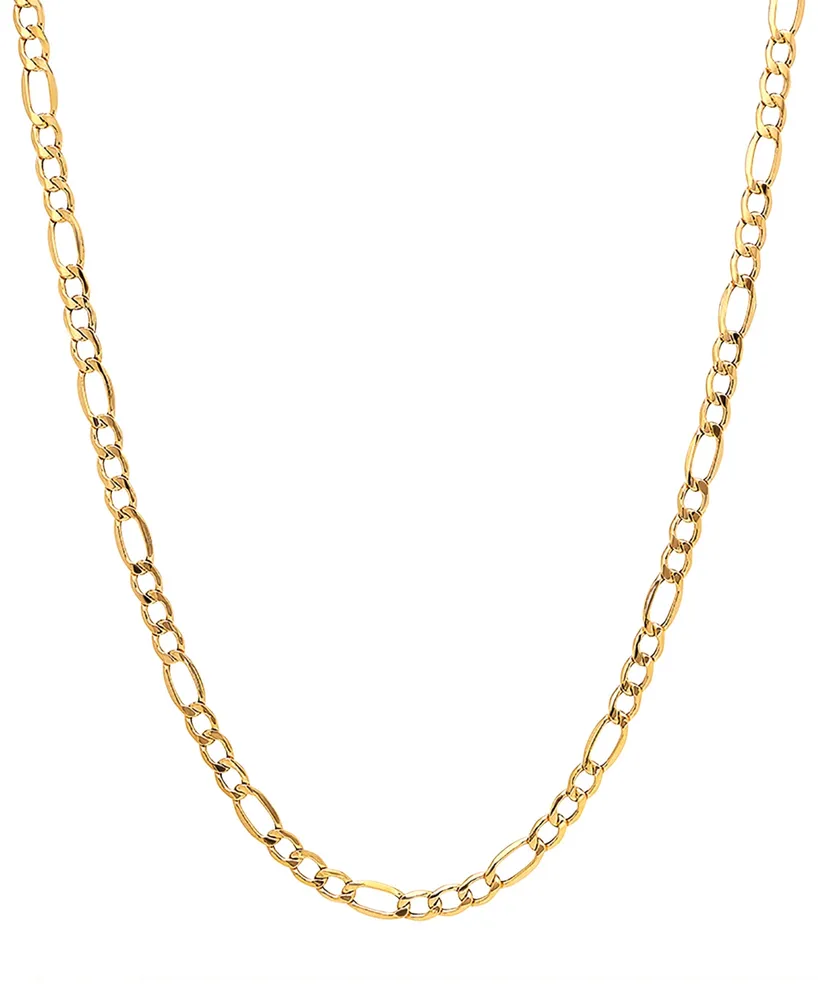 Italian Gold 18" Figaro Link (5-3/4mm) Chain Necklace in 14k Gold