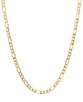 Italian Gold 18" Figaro Link (5-3/4mm) Chain Necklace in 14k Gold